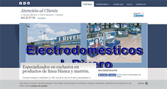 Desktop Screenshot of electrodomesticos-rivero.com