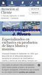 Mobile Screenshot of electrodomesticos-rivero.com